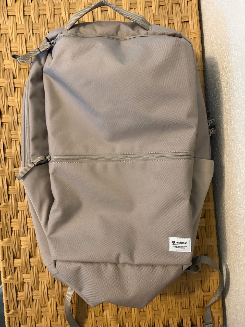 Lululemon Double Zip Backpack in Tech Canvas - Picture 2 of 7